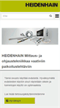 Mobile Screenshot of heidenhain.fi