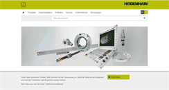 Desktop Screenshot of heidenhain.ch