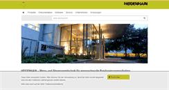 Desktop Screenshot of heidenhain.at