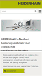 Mobile Screenshot of heidenhain.nl